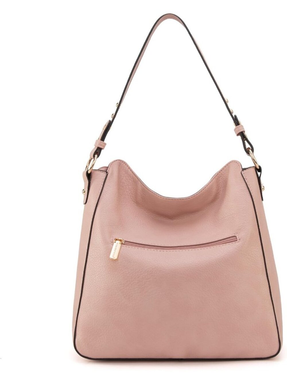 Women's Guitar Pink Hobo Bucket Top Handle Satchel Shoulder Purse Handbag - Picture 6 of 6
